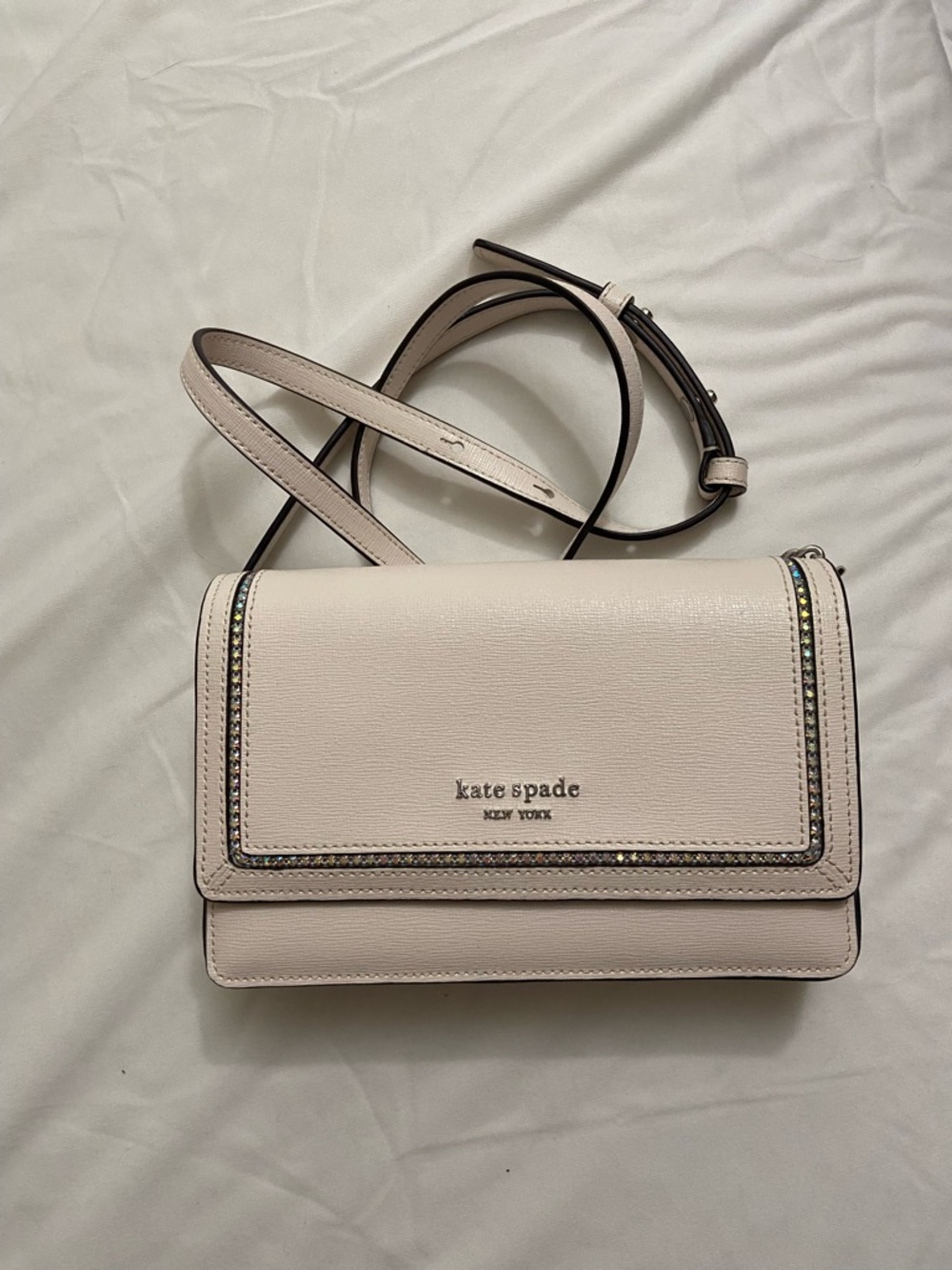 kate spade leather Crossbody with Stud Trim